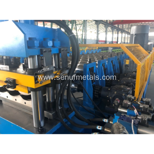 1010 aluminium glazed roofing tile roll forming machine